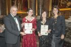 Left to right, Master Gardener Stephen Bernhard Esq FI Hort of the Worshipful Company of Gardeners; 